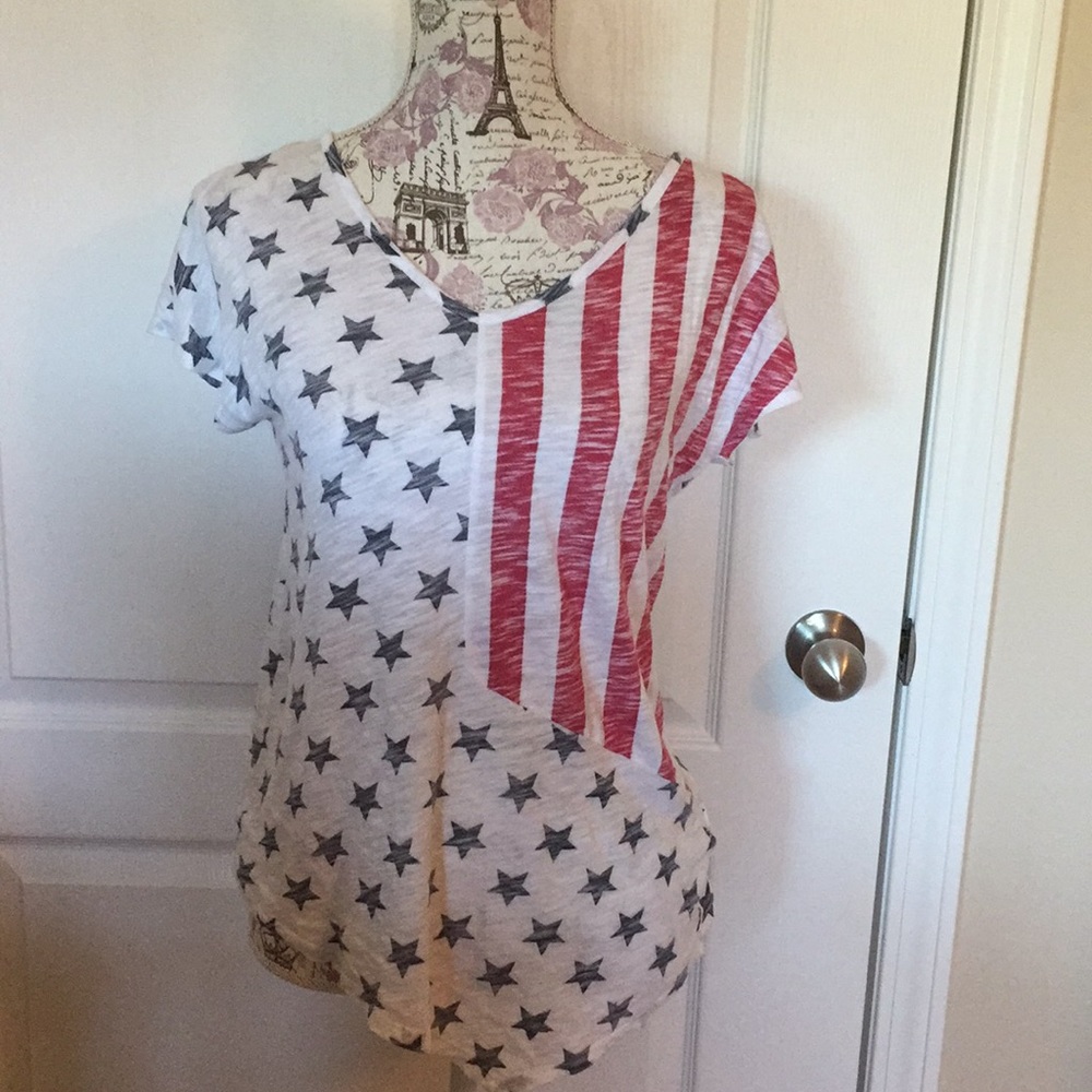 ROCK & REPUBLIC American Flag Shirt